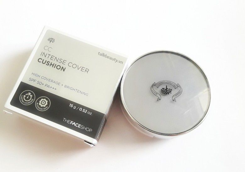 1. The Face Shop Oil Control Water Cushion