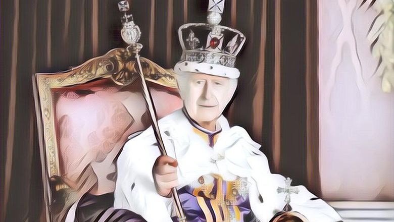 Heboh Ada Sosok Berjubah Bak Malaikat Maut di Penobatan Raja Charles