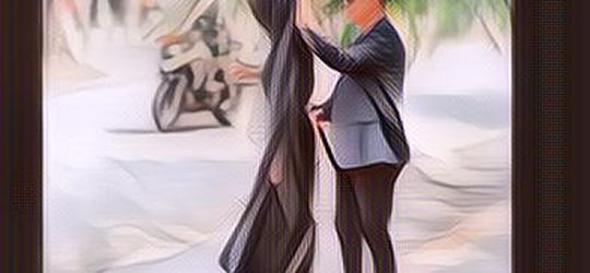 Gercep! Pasangan Lagi Foto Prewed Lakukan Hal Gak Terduga Saat Ketemu Presiden Jokowi