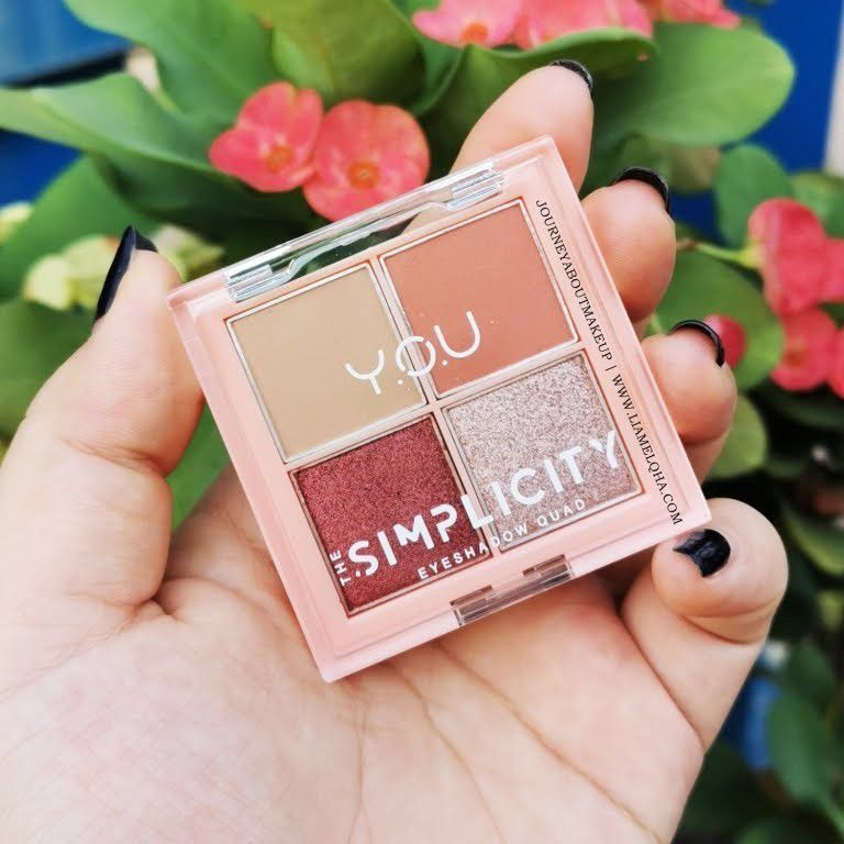 3. Y.O.U The Simplicity Eyeshadow Quad