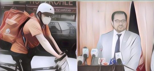 Kisah Mantan Menteri Afghanistan yang Kini Menjadi Kurir Makanan yang Mengendarai Sepeda