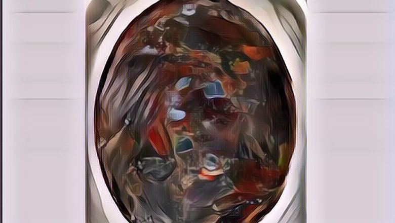 Begini Penampakan Batu Suci Hajar Aswad Kalo Dilihat Secara Dekat untuk Pertama Kalinya