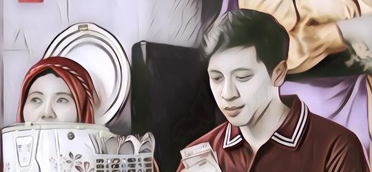 Viral: Kepala Seorang Ibu Muncul dari Magic Jar