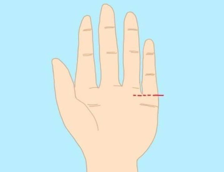 4. Jari kelingking turun?