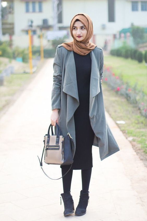 3. Atasan panjang dan bolero