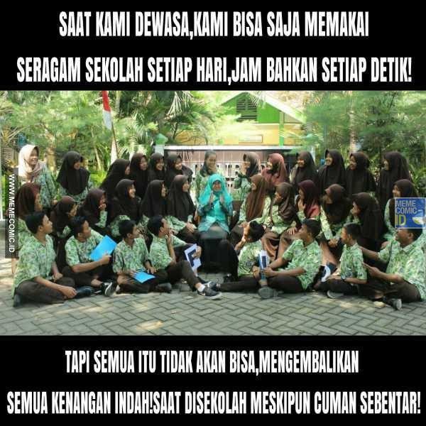 Kenangan sekolah bersama teman adalah pengalaman yang gak akan bisa dilupakan!