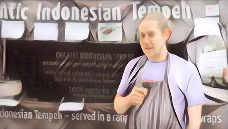 Pulang dari Indonesia, Pria Bule Ini Jadi Tukang Tempe di Negara Asalnya
