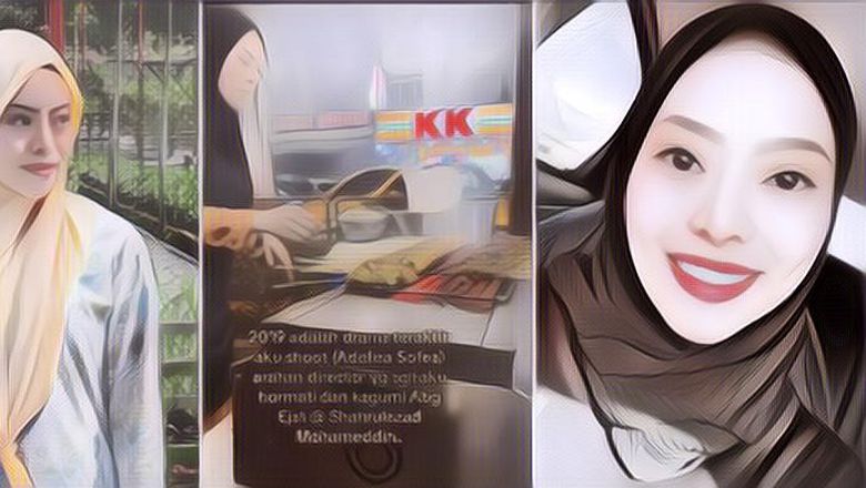 Sempat Main Sinetron, Artis Malaysia Ini Kini Sibuk Jualan Sate di Pinggir Jalan