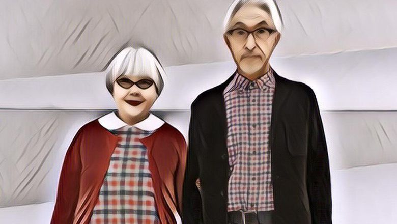 Gemes! Pasangan Kakek Nenek Asal Jepang Ini Selalu Pakai Busana Senada Hingga Jadi Viral