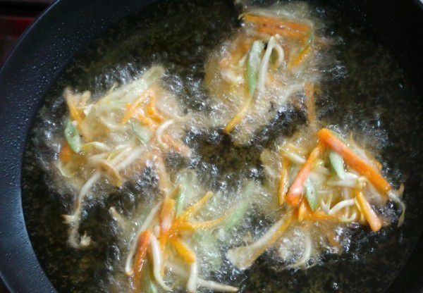 3. Gorengan basah tengahnya