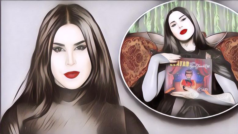 Wanita Ini Menghitamkan Area Tubuhnya dengan Tato, Mengaku Tobat dari Perdukunan