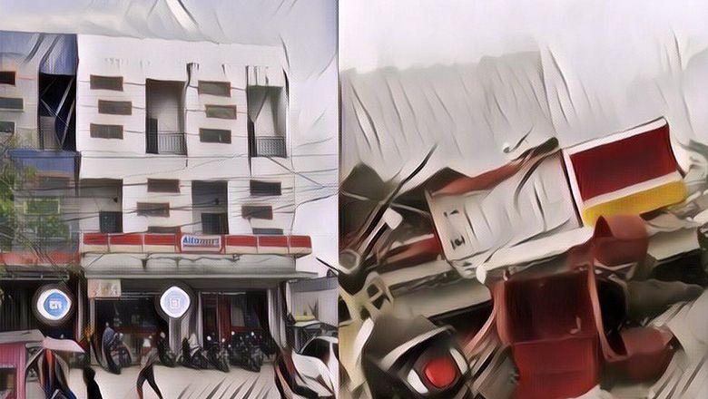 Sebelum Ambruk, Seorang Saksi Sempat Dengar Suara Gemuruh di Alfamart Gambut