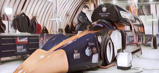 Mobil Supersonik Bloodhound Catatkan Rekor Agar Jadi yang Tercepat di Dunia
