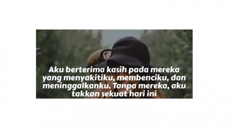 Perbanyak terima kasih kepada siapapun, itu perlu dan penting gengs.