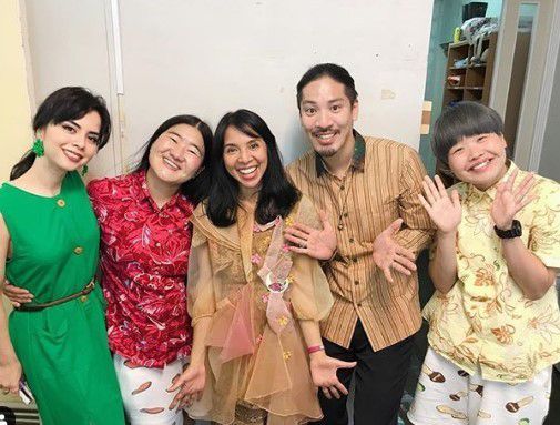 Foto instagram artis Hiroaki Kato dan Arina Epiphania