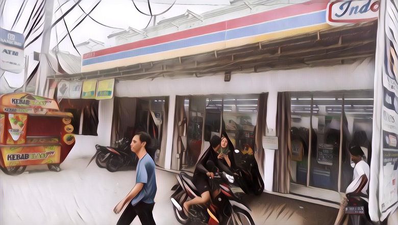 Tukang Parkir Indomaret Ini Diusir, Reaksinya Mengejutkan