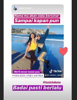 3. We'll never leave you @mister_randii 