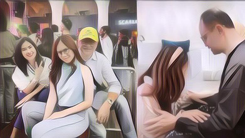 Suami Iis Dahlia Cium Bibir Anak Gadis Sambung Saat Sungkem, Netizen: Emang Boleh?