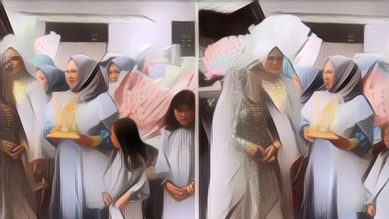 Heboh Rombongan Pengantin Ini Bawa Seserahan Emas Kuning, Netizen Langsung Salfok