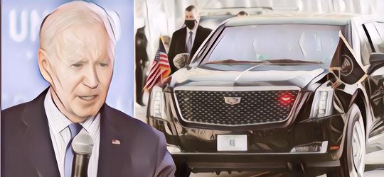 Mobil Agen Rahasia Pengawalnya Ditabrak, Joe Biden Syok Berat