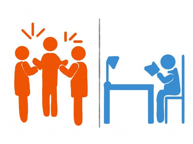 Mitos 1: Ekstrovert mendapatkan energi dari interaksi sosial, sedangkan introvert mendapatkan energi dari refleksi pikiran dan perasaannya sendiri.