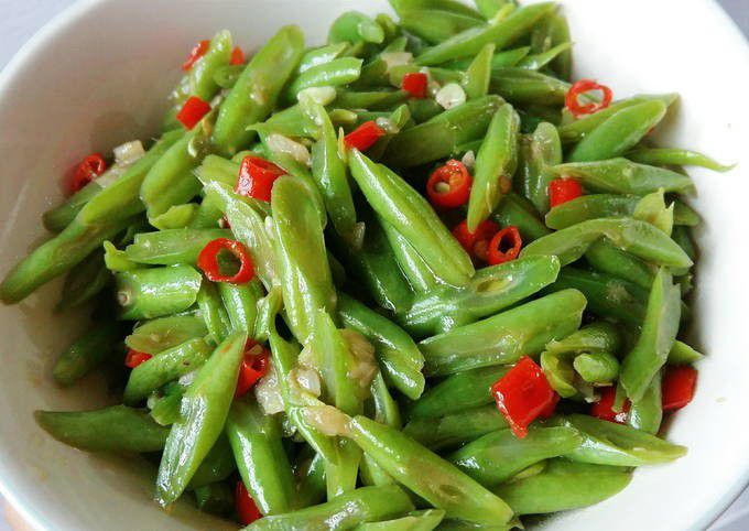 2. Tumis Buncis Saus Tiram