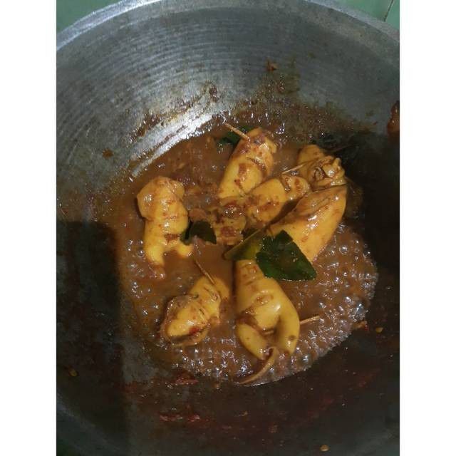 Cumi Bakar bumbu Rempah
