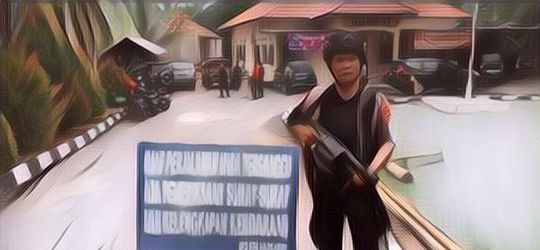 Mapolsek Maro Sebo Jadi Sasaran Serangan OTK