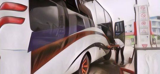 Lagi Isi Bensin di SPBU, Bus Ini Kena Denda Karena Tiba-Tiba Mengeluarkan Tinja, Petugas: Yang Berak Siapa?