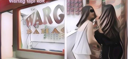 Viral Warteg Ini Punya Ruangan Khusus Yang Dijamin Bakal Kenyang Plus-Plus!