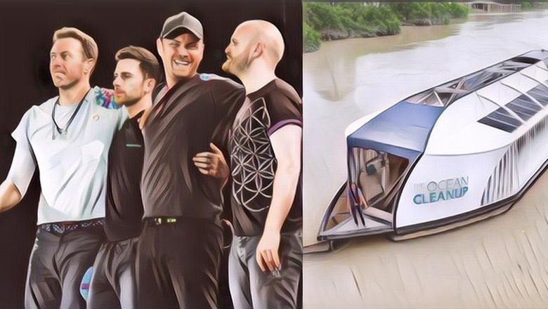 Coldplay Sumbangkan Kapal Pembersih Sampah Di Sungai Cisadane, Gini Bentuk Neon Moon II