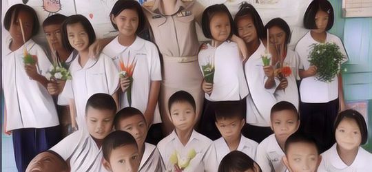 Sapa Murid dengan Cara Unik, Guru TK Ini Sukses Bikin Gagal Fokus