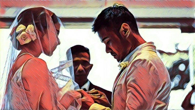 Pernikahan Chicco Jerikho & Putri Marino