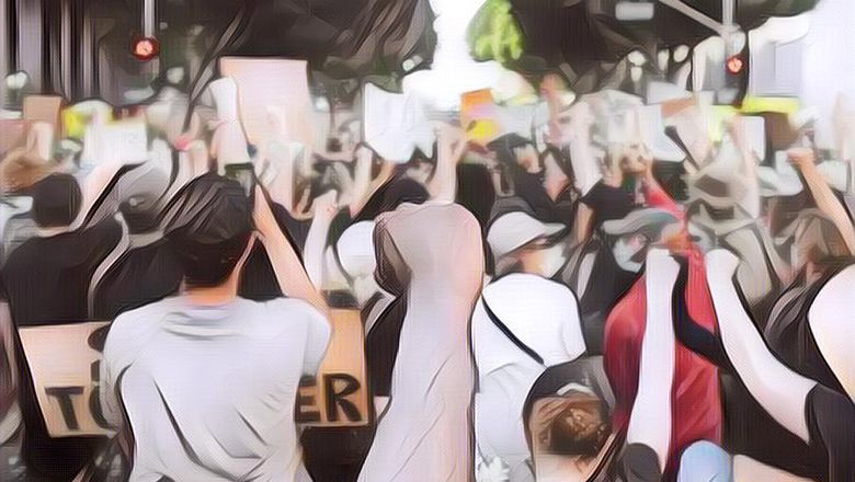 Viral Lelaki Indonesia Orasi untuk Damaikan Pendemo AS yang Memprotes Kasus Rasisme dan Diskriminasi