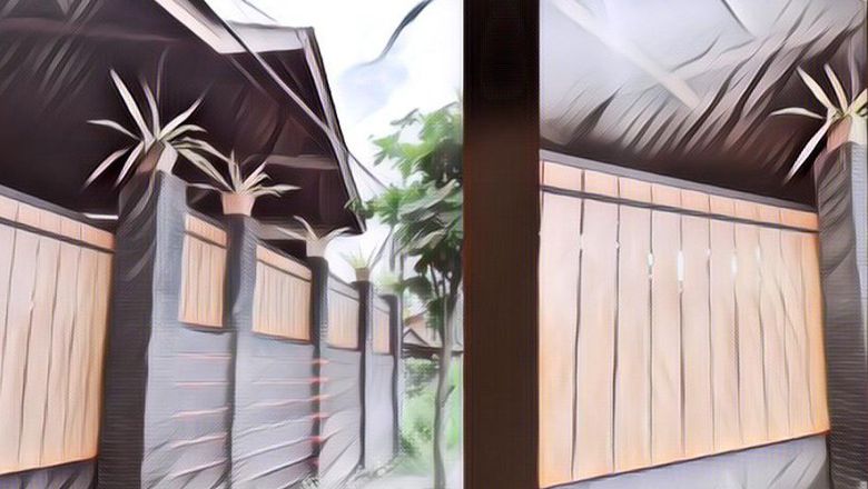 Viral Sebuah Rumah Yang Dipasang Pagar Tinggi, Ternyata Dalamnya Bikin Takjub Netizen