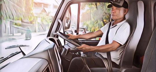 Gak Nyangka Lho! Ternyata Sopir Truk Jarak Jauh adalah Makhluk Paling Sabar Sedunia, Ini Buktinya...