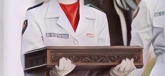 Yang Paling Ditunggu, Anggota Paskibraka Cantik Pembawa Baki