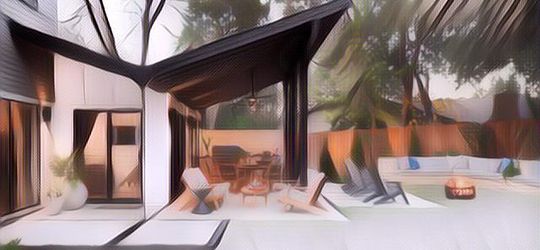 9 Ide Taman Belakang Rumah, dari yang Sempit Sampai Luas, Bisa Jadi Tempat Nongkrong Ngeteh Bareng Keluarga Euy!