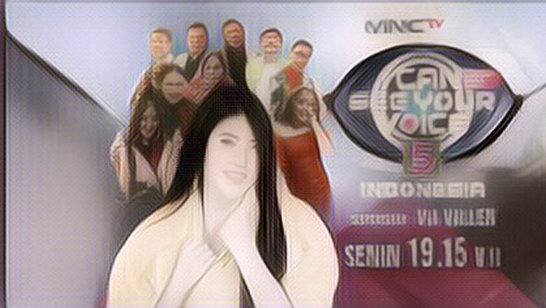 Keseruan Via Vallen dalam Panggung ‘I Can See Your Voice’