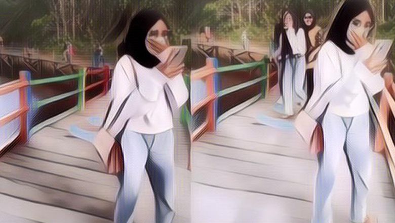 Bikin Ngakak, Wanita Ini Tak Sengaja Bertemu Orang Yang Pakai Outfit Sama Dengannya