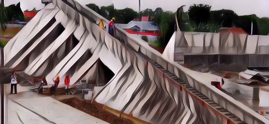 Intip Progres Pembangunan Monumen Kapsul Waktu di Merauke