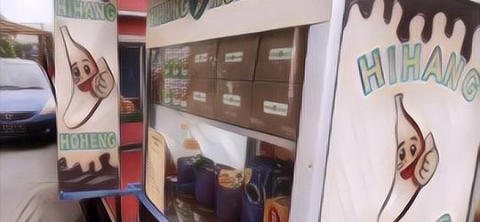 Kisah Penjual 'Hihang Hoheng' Yang Viral Gara-gara Raihan Sampai Masuk Poster Di Instagram Presiden Jokowi