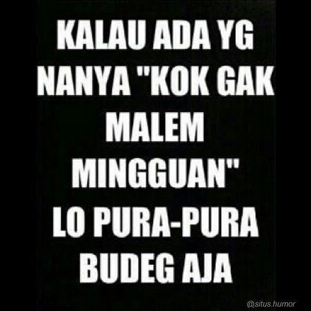 Petuah bijak saat ditanya tentang malam mingguan