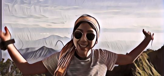 Serem! Mendaki Gunung Salak, Beginilah Cerita Horor Adinda Thomas