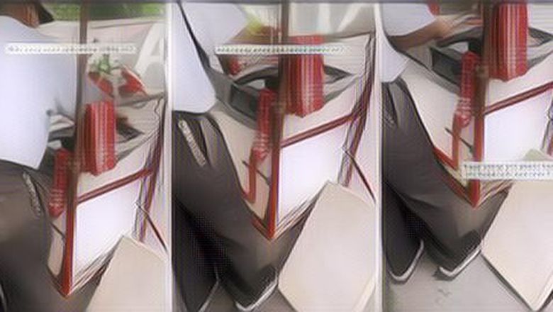 Alasan Bapak Ini Membawa Busa Setiap Pergi Bekerja Jualan Burger Bikin Terharu