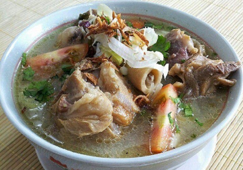 7. Sop Kaki Kambing