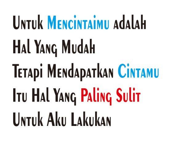 Cinta bertepuk sebelah tangan terkadang membuatmu gak kuasa untuk melakukan banyak hal.