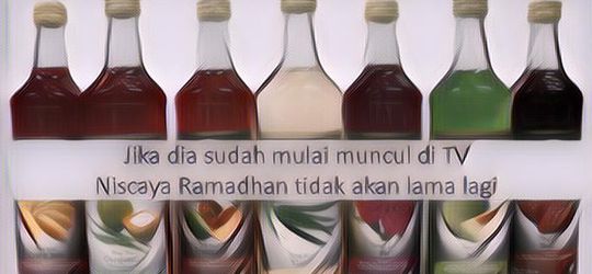 Iklan Sirup Hanya Tayang di TV pada Bulan Ramadan Saja, Ternyata Ini Alasannya