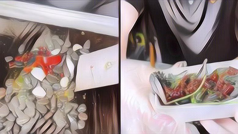 Ada-ada Saja! Gerai Makanan Ini Jual Batu Yang Ditumis Pakai Bumbu, Beneran Bisa Dimakan Nih?