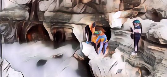 Indahnya Tebing dan Aliran Sungai di Wisata Batu Kapal Jogja, Bikin Pengen Nyemlung!